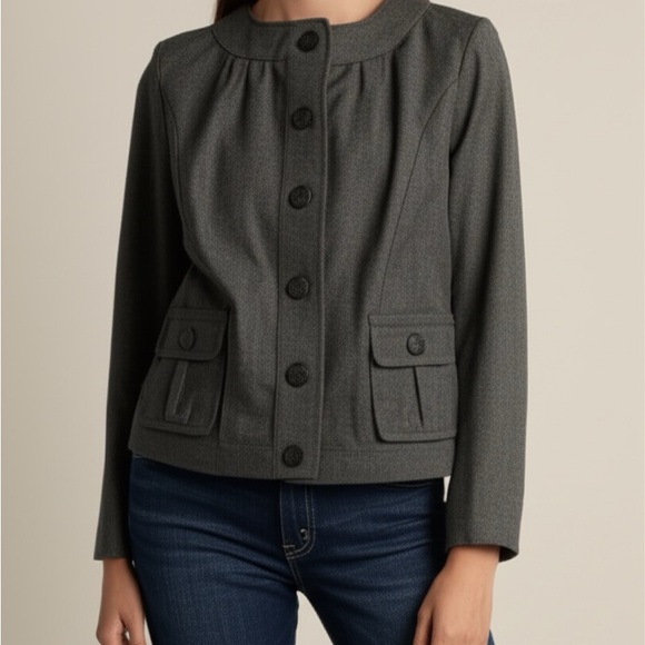 J. Crew Jackets & Blazers - J. Crew Gray Wool Jacket